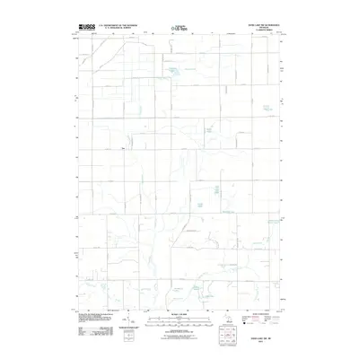 2011 Map of Sand Lake SW, 2011 Print