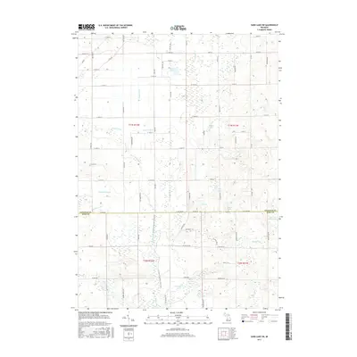 2017 Map of Sand Lake SW, 2017 Print