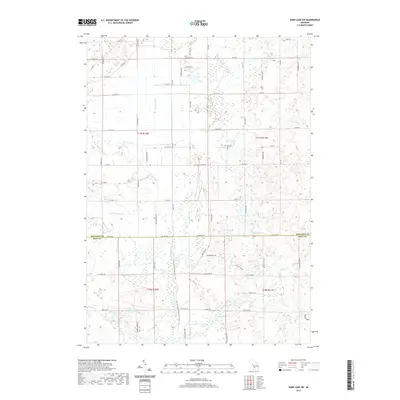 2019 Map of Sand Lake SW, 2019 Print