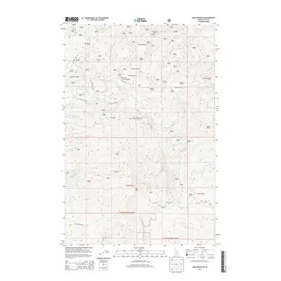 2013 Map of Sand Mountain, 2013 Print