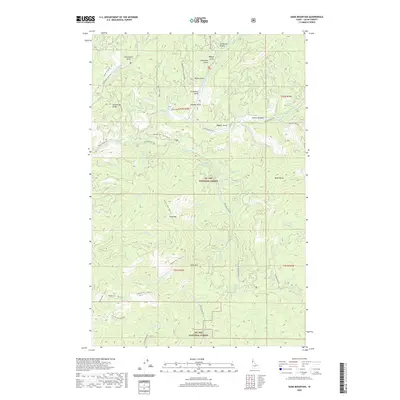 2020 Map of Sand Mountain, 2020 Print