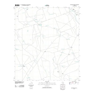 2010 Map of Sand Mountain, 2010 Print