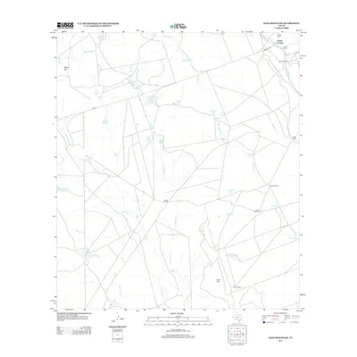 2013 Map of Sand Mountain, 2013 Print