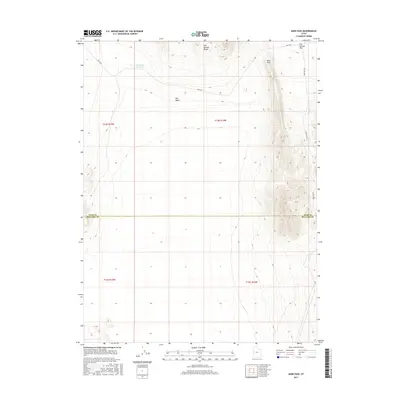 2017 Map of Sand Pass, 2017 Print