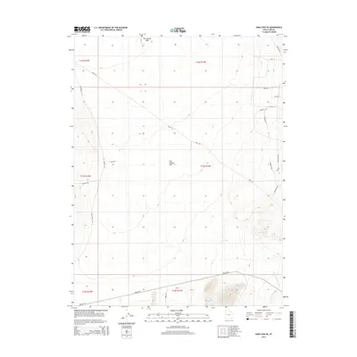 2014 Map of Sand Pass NE, 2014 Print