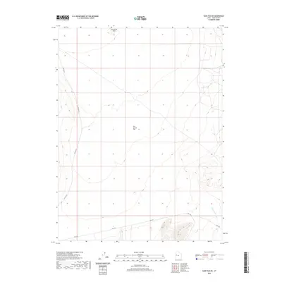 2020 Map of Sand Pass NE, 2020 Print