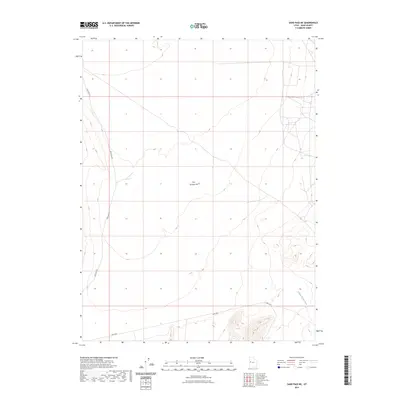 2023 Map of Sand Pass NE, 2023 Print