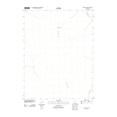 2011 Map of Sand Pass NW, 2011 Print