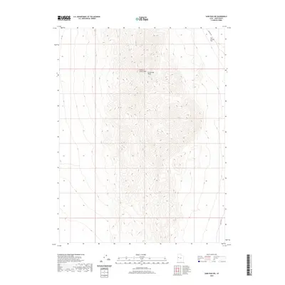 2020 Map of Sand Pass NW, 2020 Print