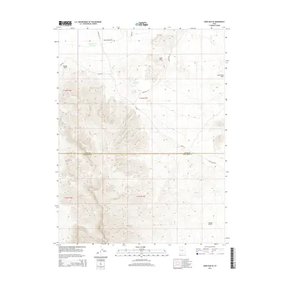 2014 Map of Sand Pass SE, 2014 Print
