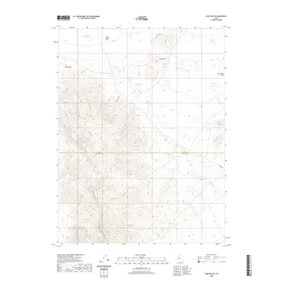 2020 Map of Sand Pass SE, 2020 Print