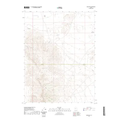 2023 Map of Sand Pass SE, 2023 Print