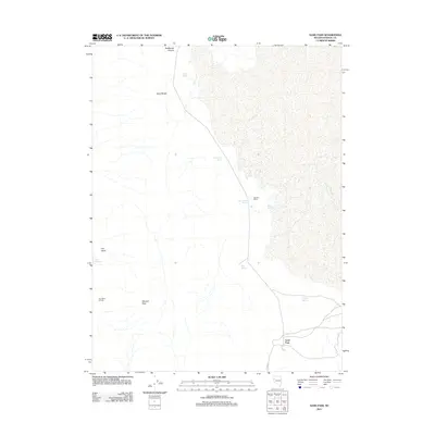 2011 Map of Sand Pass, 2011 Print