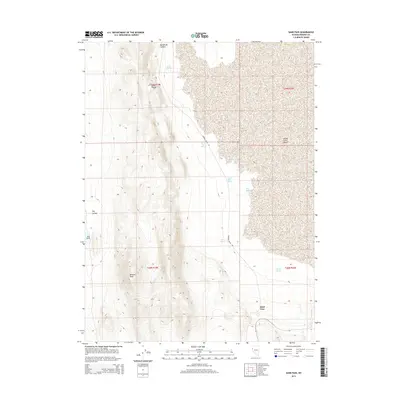 2014 Map of Sand Pass, 2014 Print