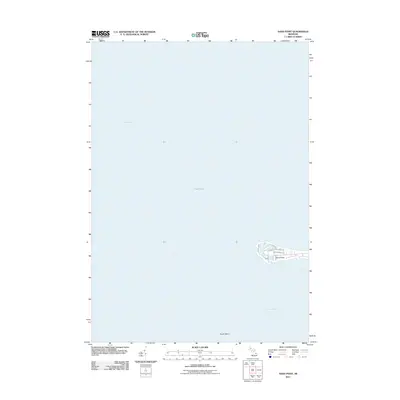 2011 Map of Sand Point, 2011 Print