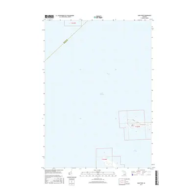 2017 Map of Sand Point, 2017 Print