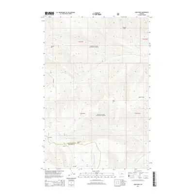 2014 Map of Sand Point, 2014 Print