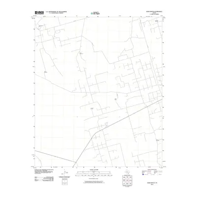 2010 Map of Sand Ranch, 2010 Print