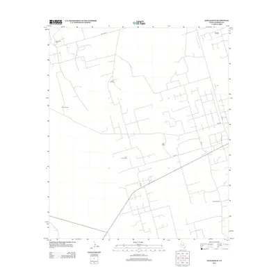 2012 Map of Sand Ranch, 2012 Print