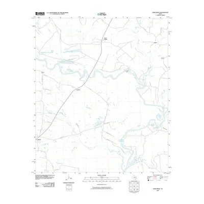 2010 Map of Sand Ridge, 2010 Print