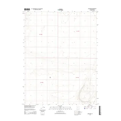 2014 Map of Sand Ridge, 2014 Print