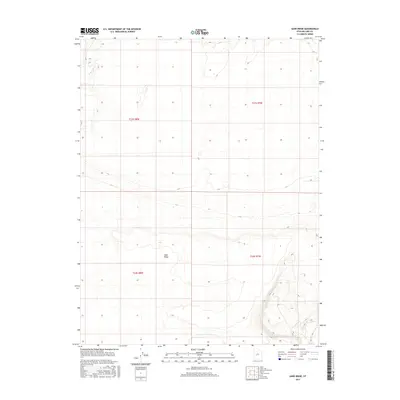 2017 Map of Sand Ridge, 2017 Print