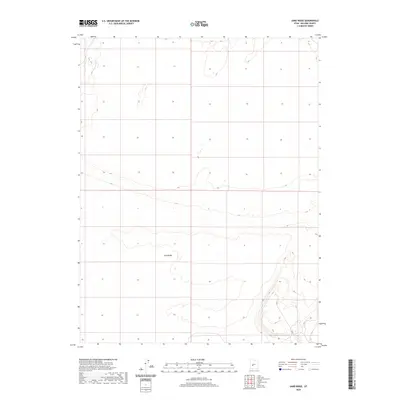 2020 Map of Sand Ridge, 2020 Print