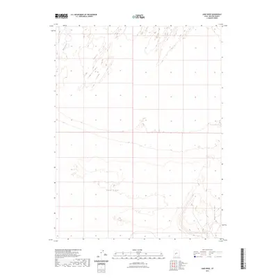 2023 Map of Sand Ridge, 2023 Print