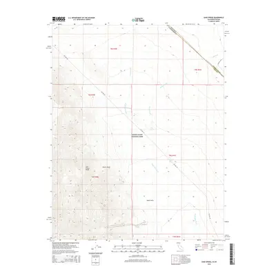 2015 Map of Sand Spring, 2015 Print