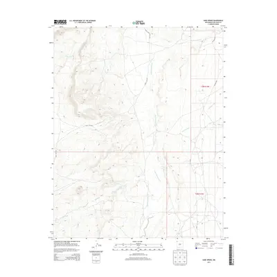 2013 Map of Sand Spring, 2013 Print