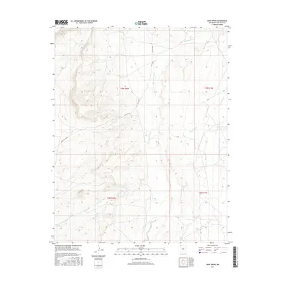 2017 Map of Sand Spring, 2017 Print