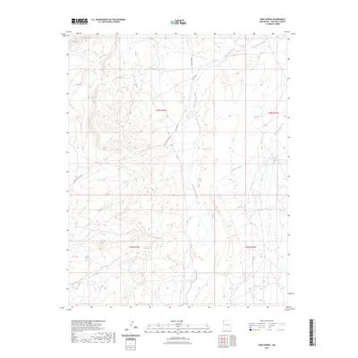 2023 Map of Sand Spring, 2023 Print
