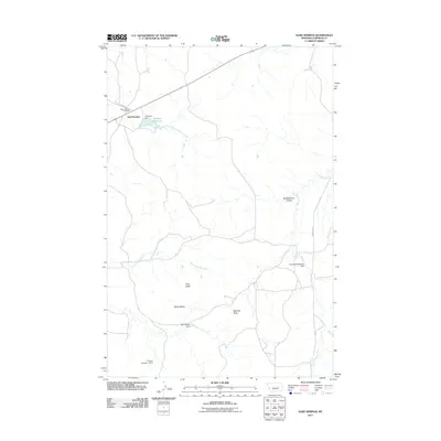 2011 Map of Sand Springs, 2011 Print