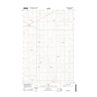 2014 Map of Sand Springs, 2014 Print