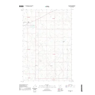 2020 Map of Sand Springs, 2020 Print