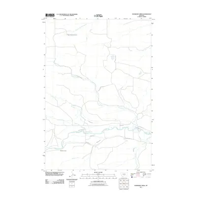 2011 Map of Sandborn Creek, 2011 Print