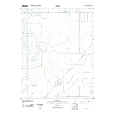 2010 Map of Sandborn, 2010 Print
