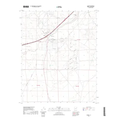 2018 Map of Sanders, 2018 Print