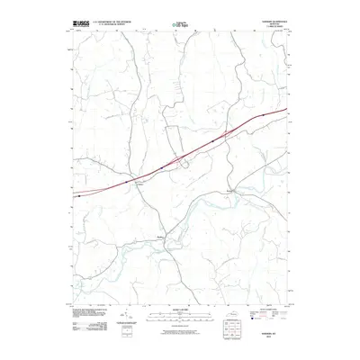 2010 Map of Sanders, 2010 Print