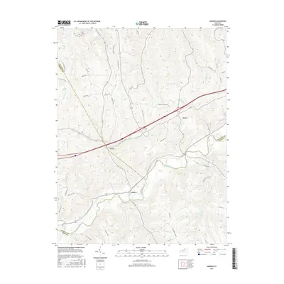 2016 Map of Sanders, 2016 Print