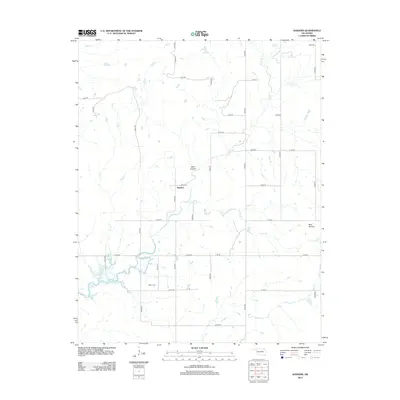 2013 Map of Sanders, 2013 Print