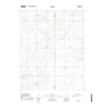 2019 Map of Sanders, 2019 Print