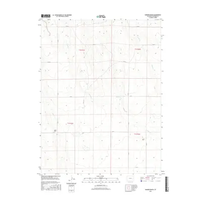 2016 Map of Sanders Ranch, 2016 Print