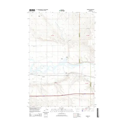 2014 Map of Sanders, 2014 Print