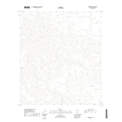 2019 Map of Sanderson NE, 2019 Print