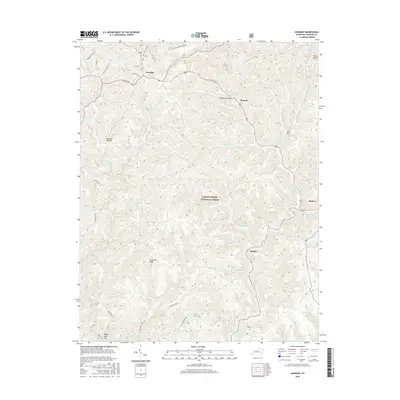 2016 Map of Sandgap, 2016 Print