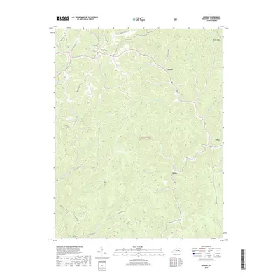 2019 Map of Sandgap, 2019 Print