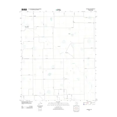 2012 Map of Sandhill, 2012 Print