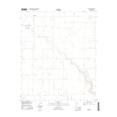2016 Map of Sandhill, 2016 Print