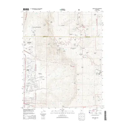 2013 Map of Sandia Crest, 2013 Print